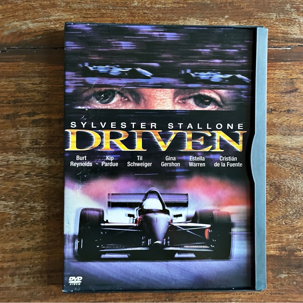 Driven DVD Movie Racing Adventure Sylvester Stallone Til Schweiger Burt Reynolds